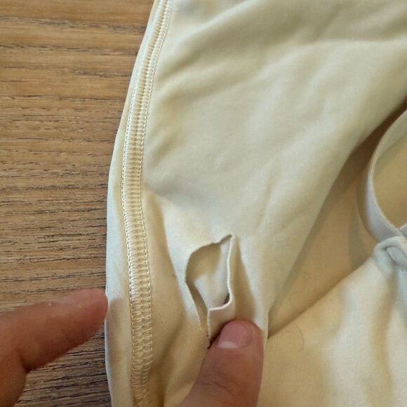 Aerie Offline Maggie Ruffle Cream Floral Print Tennis Dress Size XL - Picture 6 of 7